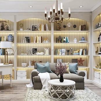  Thiết kế nội thất căn hộ chung cư tân cổ điển Kingston Residence